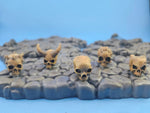 Load image into Gallery viewer, Demon/Monster Skull Dungeon Stand Peg 5 Pack
