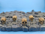Load image into Gallery viewer, Human Skulls Dungeon Stand Pegs 5 Pack
