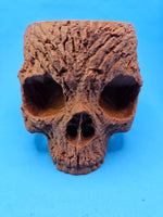 Load image into Gallery viewer, 4 Inch Bark Skull Pot Holder
