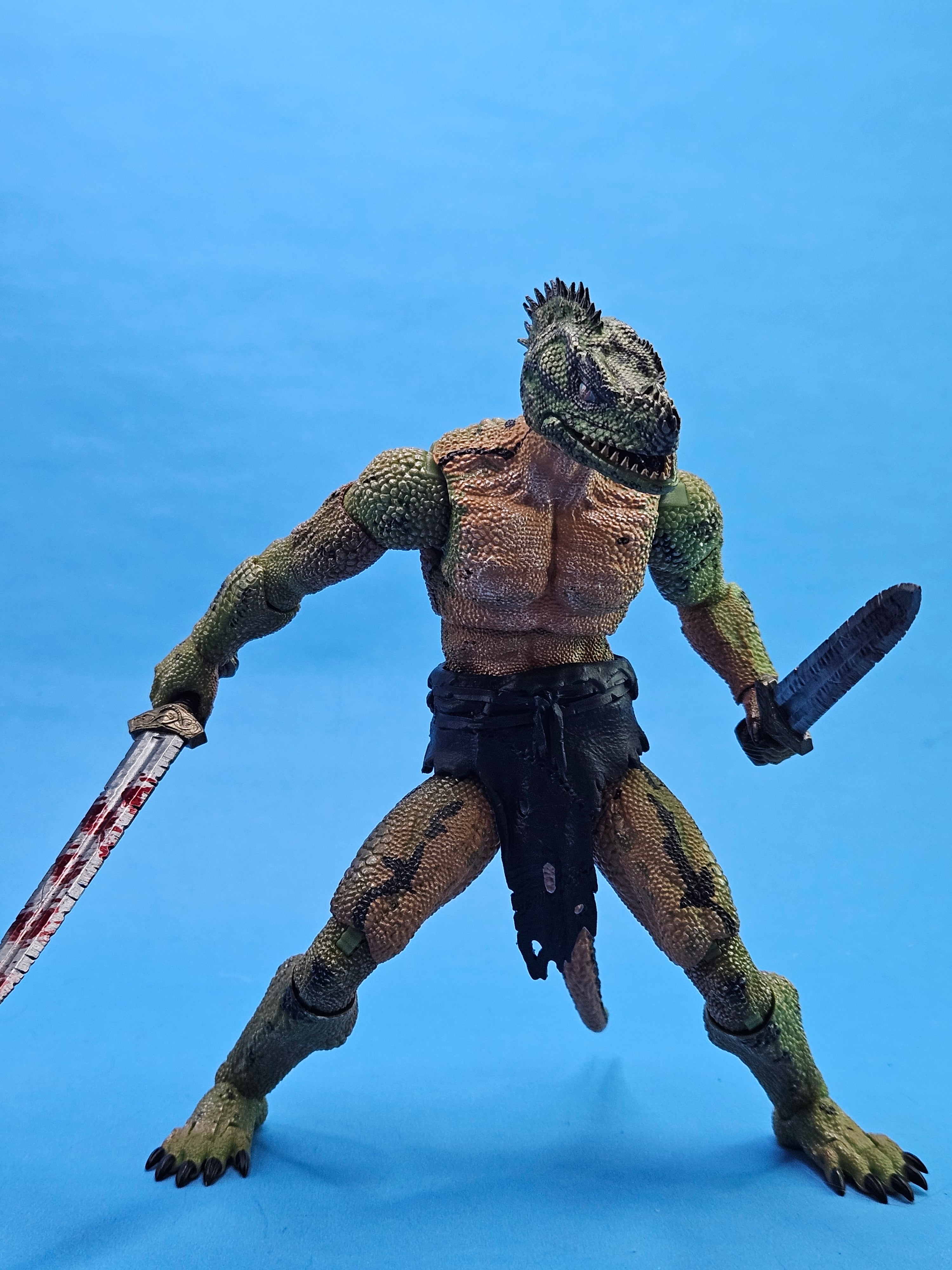 Philippine Sailfin Lizard Head