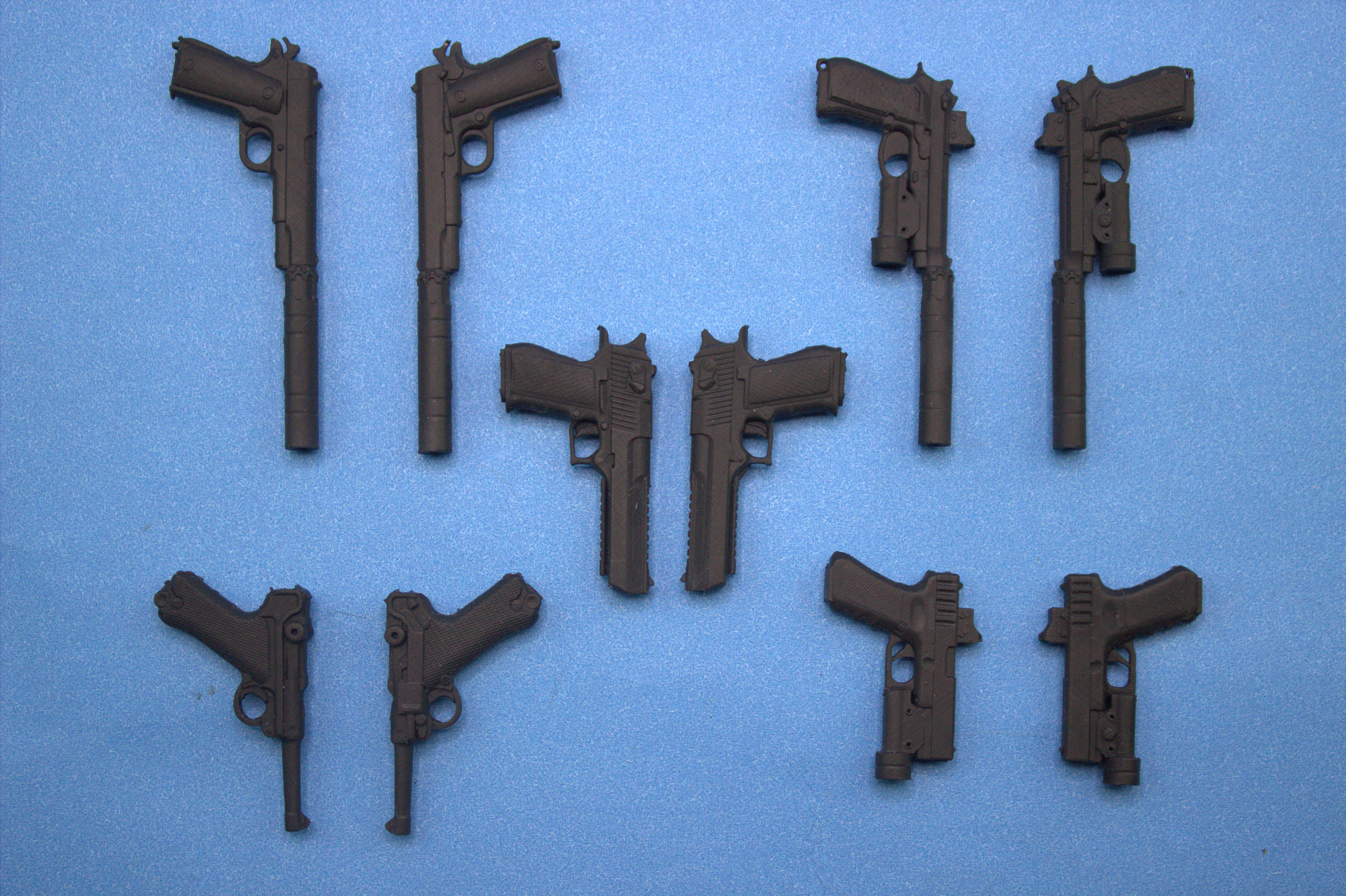 Pistol Variety Pack (1:12 Scale)